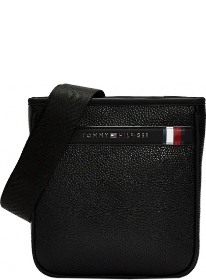 Czarna Torba Męska Saszetka TOMMY HILFIGER TH Downtown Crossbody Bag