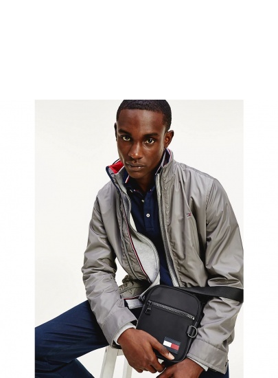 Reporterka Męska TOMMY HILFIGER Tommy Mini Reporter Black AM0AM05827 BDS