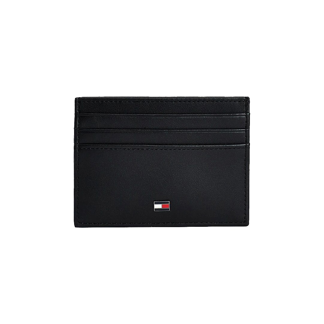 Mały Portfel na Karty TOMMY HILFIGER Essential Cardholder AM0AM06161 BDS