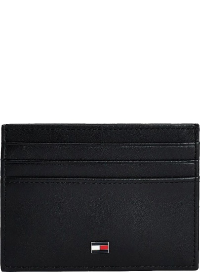 Mały Portfel na Karty TOMMY HILFIGER Essential Cardholder AM0AM06161 BDS