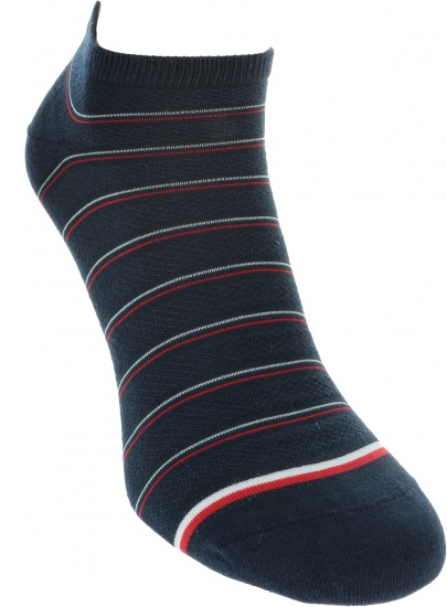 Kolorowe Skarpetki Stopki 2 pary TOMMY HILFIGER 320307001 014 (2-PAK)
