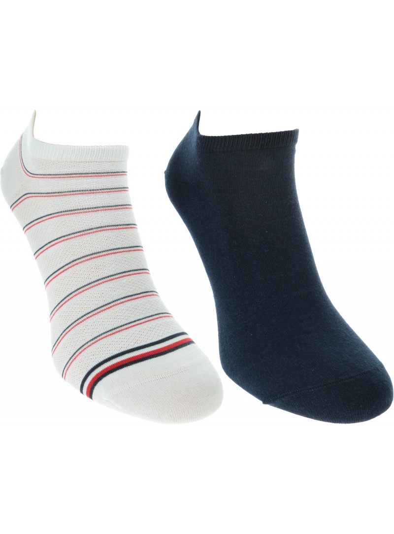 Kolorowe Skarpetki Stopki 2 pary TOMMY HILFIGER 320307001 300 (2-PAK)