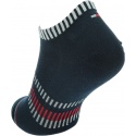 Kolorowe Skarpetki Stopki 2 pary TOMMY HILFIGER 320213001 322 (2-PAK)