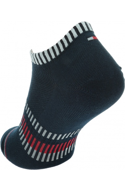 Kolorowe Skarpetki Stopki 2 pary TOMMY HILFIGER 320213001 322 (2-PAK)