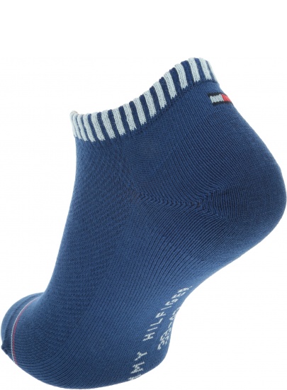 Kolorowe Skarpetki Stopki 2 pary TOMMY HILFIGER 320213001 322 (2-PAK)