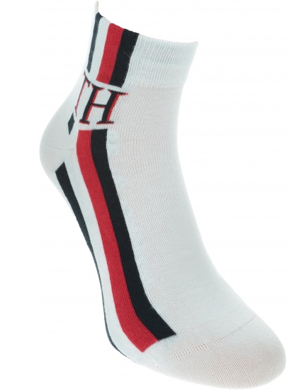 Białe Skarpetki 2 pary TOMMY HILFIGER 320203001 300 (2-PAK)