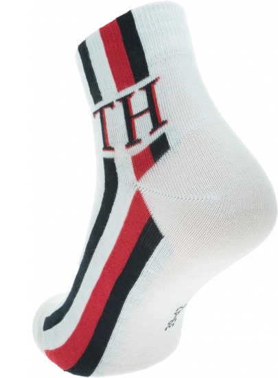 Białe Skarpetki 2 pary TOMMY HILFIGER 320203001 300 (2-PAK)