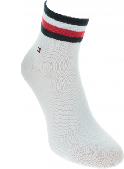 Białe Skarpetki 2 pary TOMMY HILFIGER 320203001 300 (2-PAK)