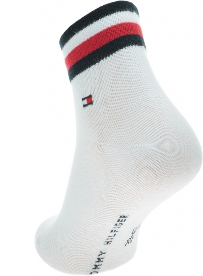 Białe Skarpetki 2 pary TOMMY HILFIGER 320203001 300 (2-PAK)