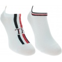 Białe Skarpetki Stopki 2 pary TOMMY HILFIGER 320204001 300 (2-PAK)