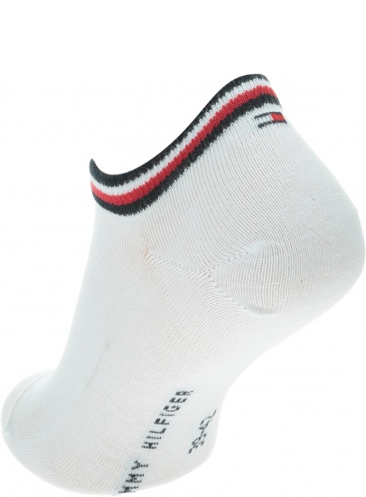 Białe Skarpetki Stopki 2 pary TOMMY HILFIGER 320204001 300 (2-PAK)