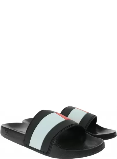Klapki Męskie TOMMY HILFIGER Essential Flag Pool Slide FM0FM02327 PTY