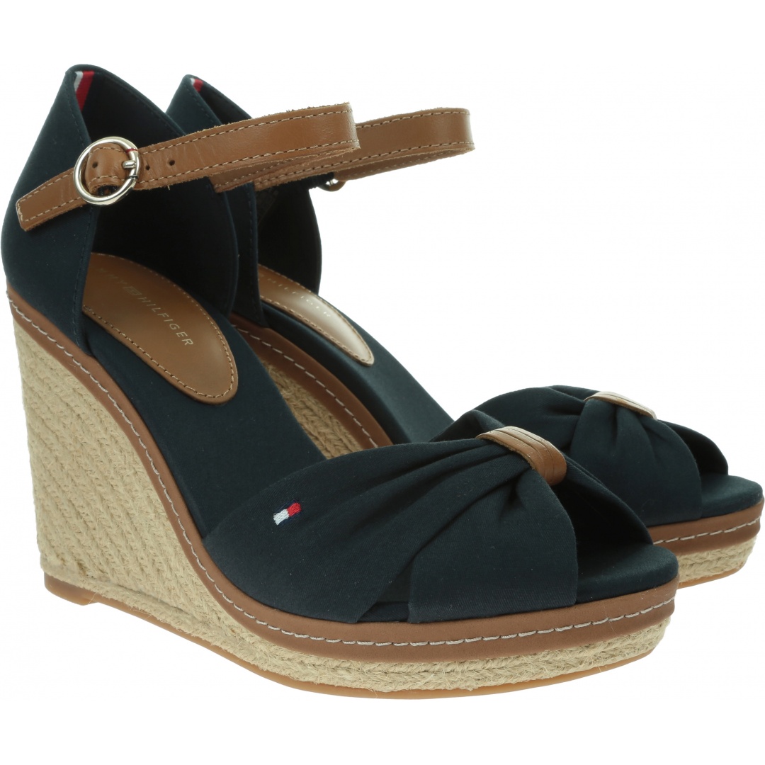 Espadryle Damskie TOMMY HILFIGER Iconic Elena Sandal FW0FW00905 403