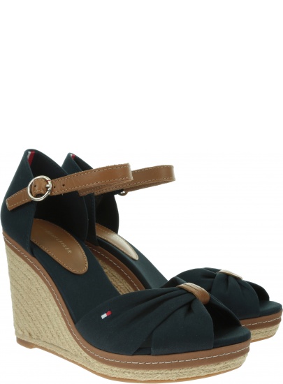 Espadryle Damskie TOMMY HILFIGER Iconic Elena Sandal FW0FW00905 403