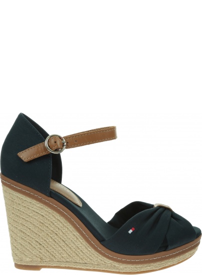 Espadryle Damskie TOMMY HILFIGER Iconic Elena Sandal FW0FW00905 403