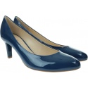 Granatowe Szpilki HOGL Natur 9-10 6004 Softlack Navy