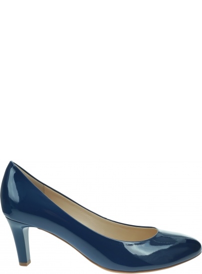 Granatowe Szpilki HOGL Natur 9-10 6004 Softlack Navy