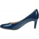 Granatowe Szpilki HOGL Natur 9-10 6004 Softlack Navy