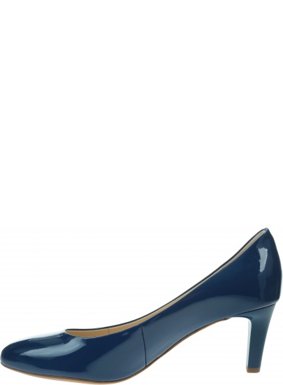 Granatowe Szpilki HOGL Natur 9-10 6004 Softlack Navy