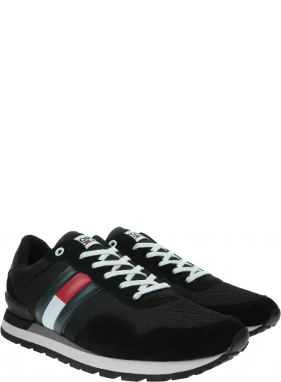 Sneakersy Męskie TOMMY HILFIGER Casual Tommy Jeans Sneaker EM0EM00399 BDS
