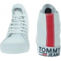 Sneakersy Damskie TOMMY HILFIGER Midcut Essential Sneaker EN0EN00795 YBS
