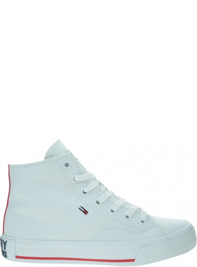 Sneakersy Damskie TOMMY HILFIGER Midcut Essential Sneaker EN0EN00795 YBS