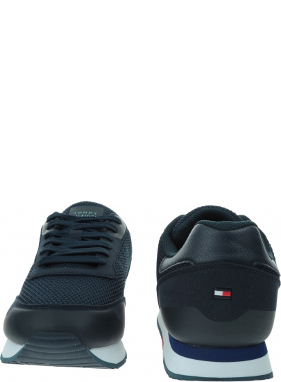 Sneakersy Męskie TOMMY HILFIGER Corporate Material Mix Runner FM0FM02688