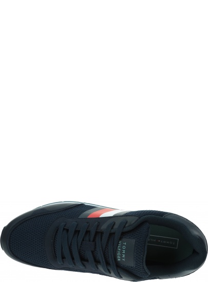 Sneakersy Męskie TOMMY HILFIGER Corporate Material Mix Runner FM0FM02688