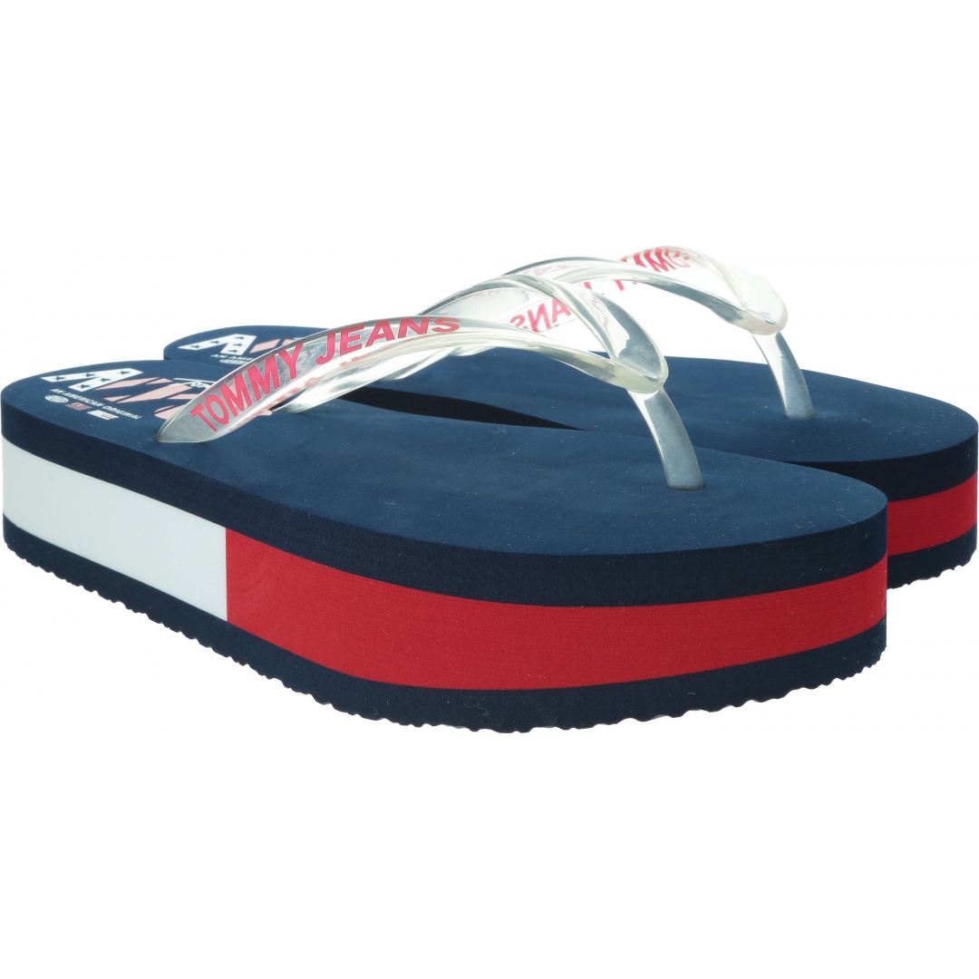 Japonki Damskie TOMMY HILFIGER Pop Color Mid Beach Sandal EN0EN00853 C87
