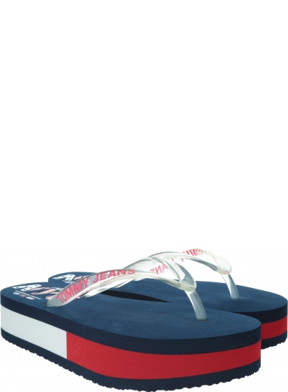 Japonki Damskie TOMMY HILFIGER Pop Color Mid Beach Sandal EN0EN00853 C87