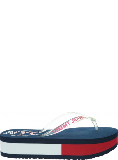 Japonki Damskie TOMMY HILFIGER Pop Color Mid Beach Sandal EN0EN00853 C87