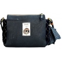 Listonoszka ANEKKE Couture Blue Textile Shoulder Bag 29882-60 3