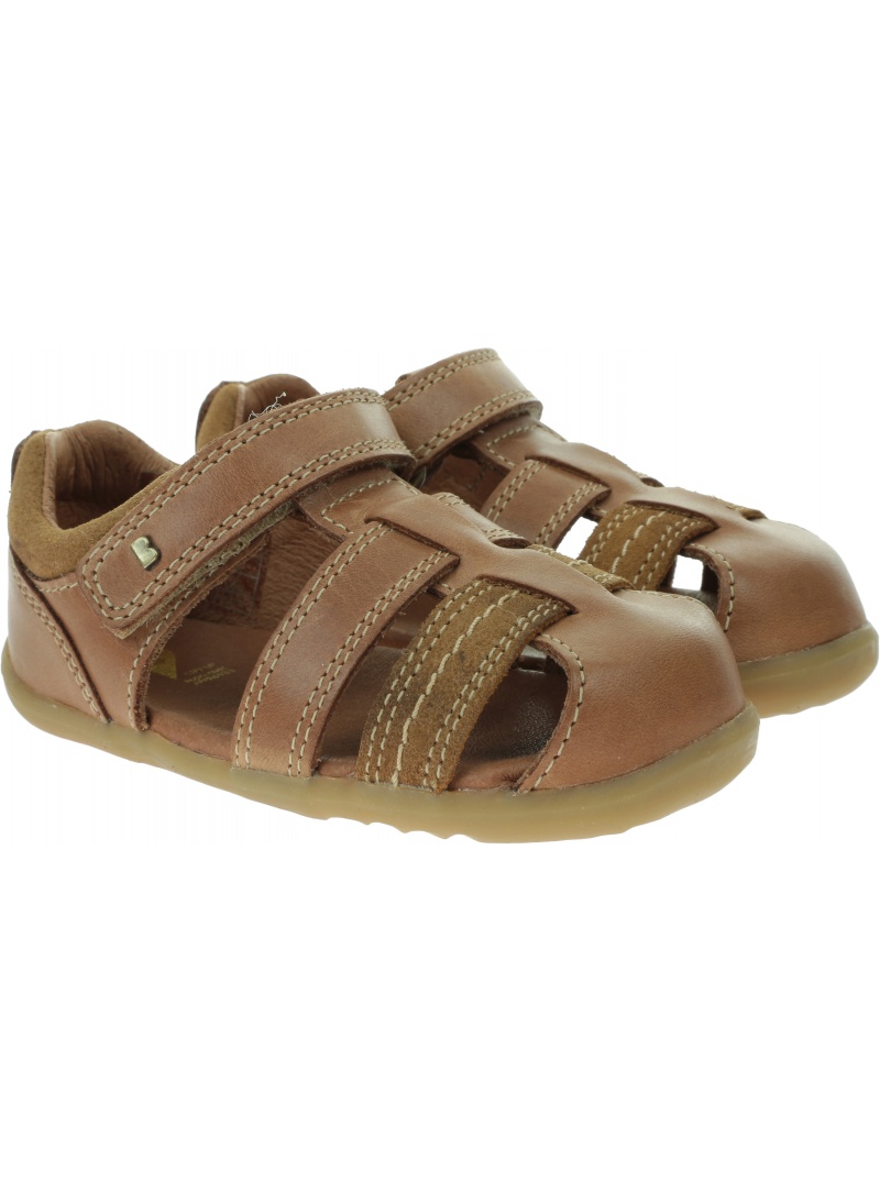 Brązowe Sandały BOBUX 729204 Roam Caramel Brązowe Sandały BOBUX 729204 Roam Caramel