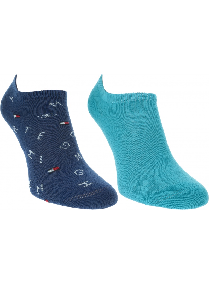 Kolorowe Skarpetki Stopki 2 pary TOMMY HILFIGER 320404001 005 (2-PAK) Kolorowe Skarpetki Stopki 2 pary TOMMY HILFIGER 320404001 005 (2-PAK)