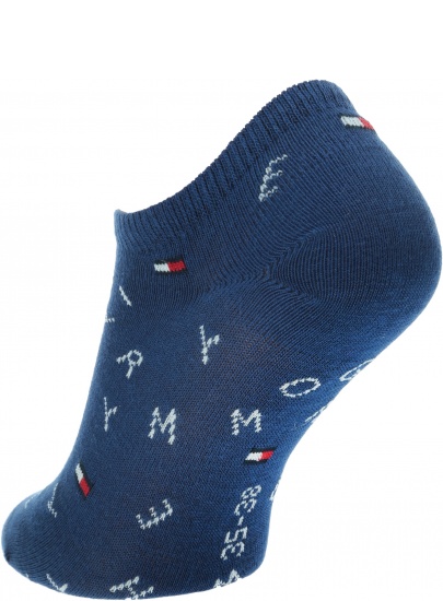 Kolorowe Skarpetki Stopki 2 pary TOMMY HILFIGER 320404001 005 (2-PAK)