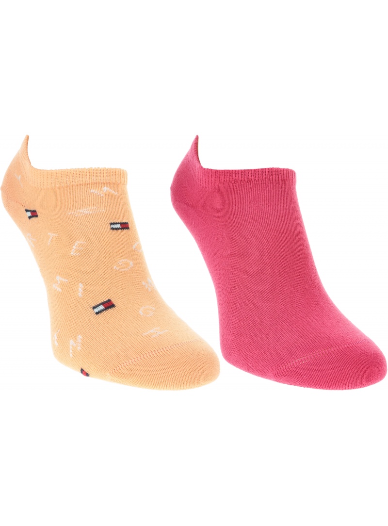 Kolorowe Skarpetki Stopki 2 pary TOMMY HILFIGER 320404001 026 (2-PAK)
