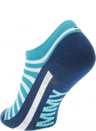 Kolorowe Skarpetki Stopki 2 pary TOMMY HILFIGER 320409001 005 (2-PAK)