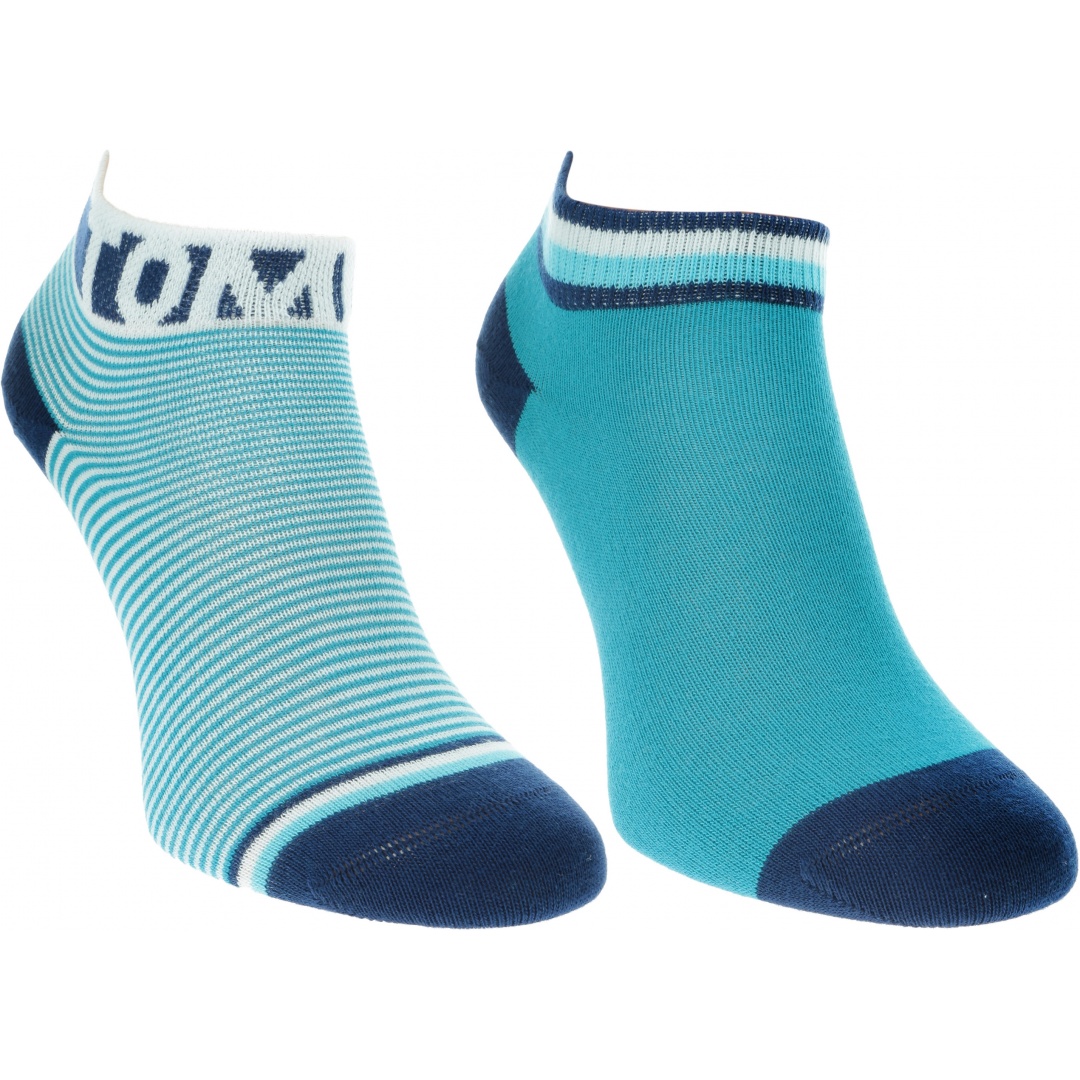 Kolorowe Skarpetki Stopki 2 pary TOMMY HILFIGER 320413001 005 (2-PAK)
