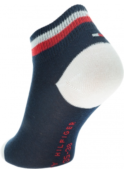 Kolorowe Skarpetki Stopki 2 pary TOMMY HILFIGER 320413001 085 (2-PAK)