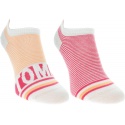 Kolorowe Skarpetki Stopki 2 pary TOMMY HILFIGER 320407001 026 (2-PAK)