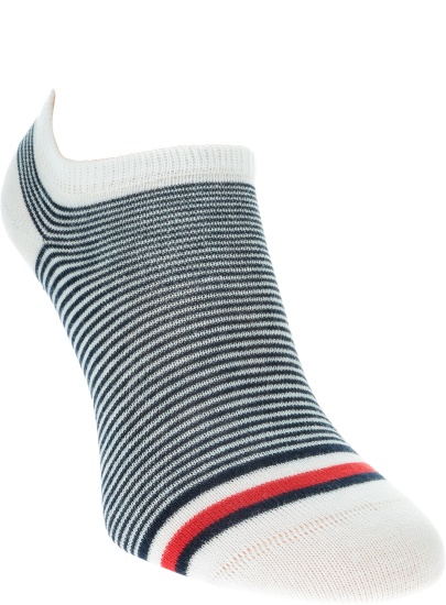 Kolorowe Skarpetki Stopki 2 pary TOMMY HILFIGER 320407001 085 (2-PAK)