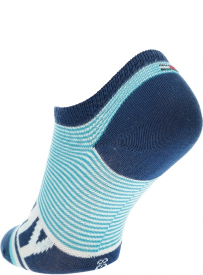 Kolorowe Skarpetki Stopki 2 pary TOMMY HILFIGER 320407001 005 (2-PAK)