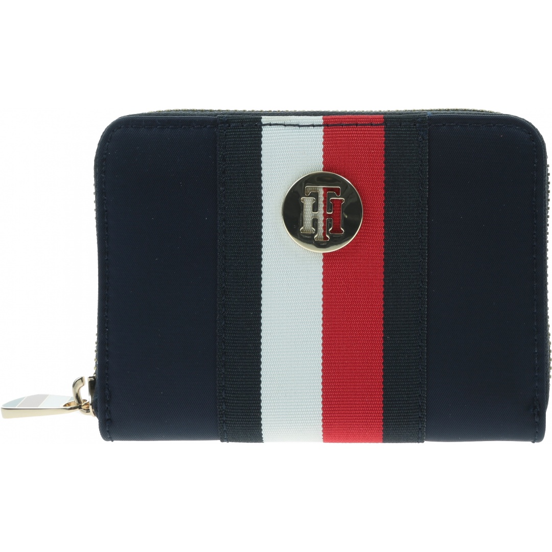 Mały Portfel Damski TOMMY HILFIGER Poppy Med Za Corp AW0AW08370 0GY