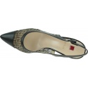 Brązowe Czółenka HOGL Agate 9-106210-0100