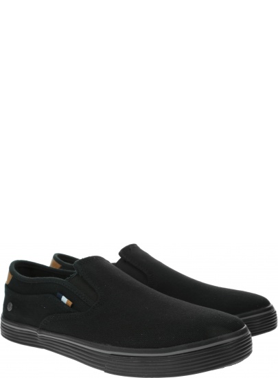 Tenisówki WRANGLER Odyssey Slip On S WM01041S Black 062