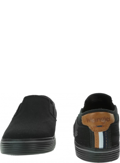 Tenisówki WRANGLER Odyssey Slip On S WM01041S Black 062
