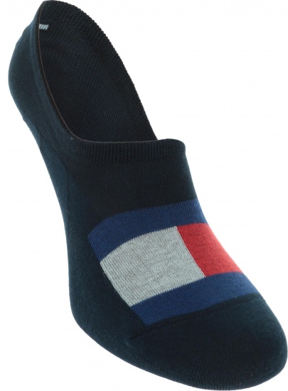 Kolorowe Skarpetki Stopki 2 pary TOMMY HILFIGER 320208001 322 (2-PAK)