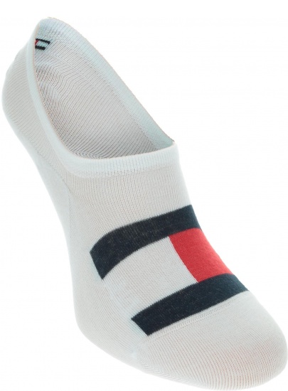 Białe Skarpetki Stopki 2 pary TOMMY HILFIGER 320208001 300 (2-PAK)