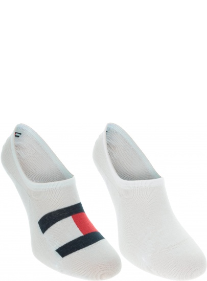Białe Skarpetki Stopki 2 pary TOMMY HILFIGER 320208001 300 (2-PAK)