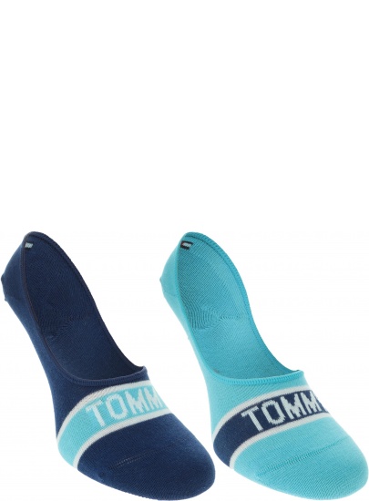 Kolorowe Skarpetki Stopki TOMMY HILFIGER 320410001 005 (2-PAK)